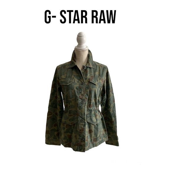 G-Star Jackets & Blazers - G-Star Rovic Aop Field Overshirt Size Small